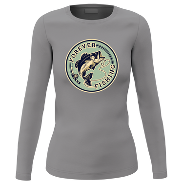 Forever Fishing Women Long Sleeve Shirt